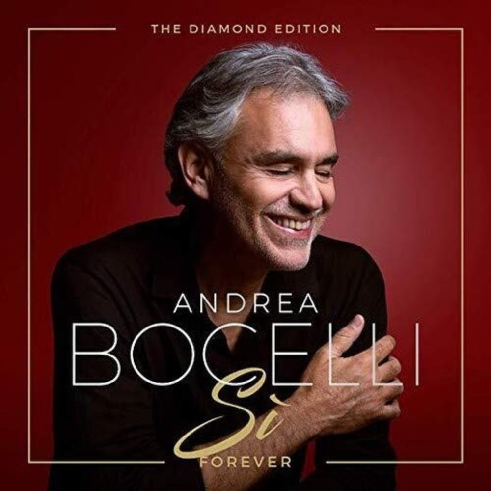 Andrea Bocelli Si Forever Deluxe Diamond Edition + 2 extra songs SEALED